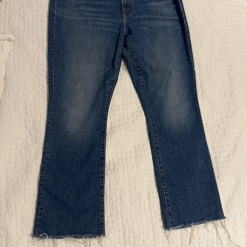 MOTHER denim, The Hustler Flood Fray